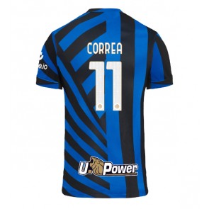 Inter Milan Joaquin Correa #11 Domácí Dres 2024-25 Krátký Rukáv